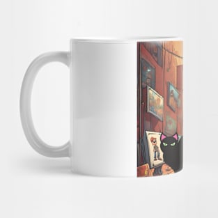 thief cat Mug